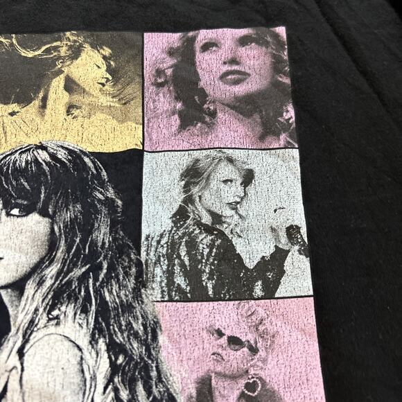 Taylor Swift The Eras Tour Official Concert T-Shirt Mens Medium Black 2023-2024* - Picture 4 of 10